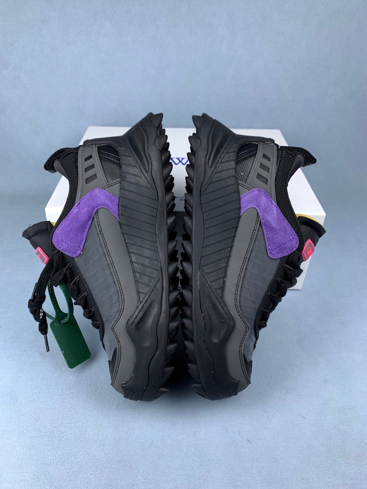 Off-White Black and Grey Sneakers