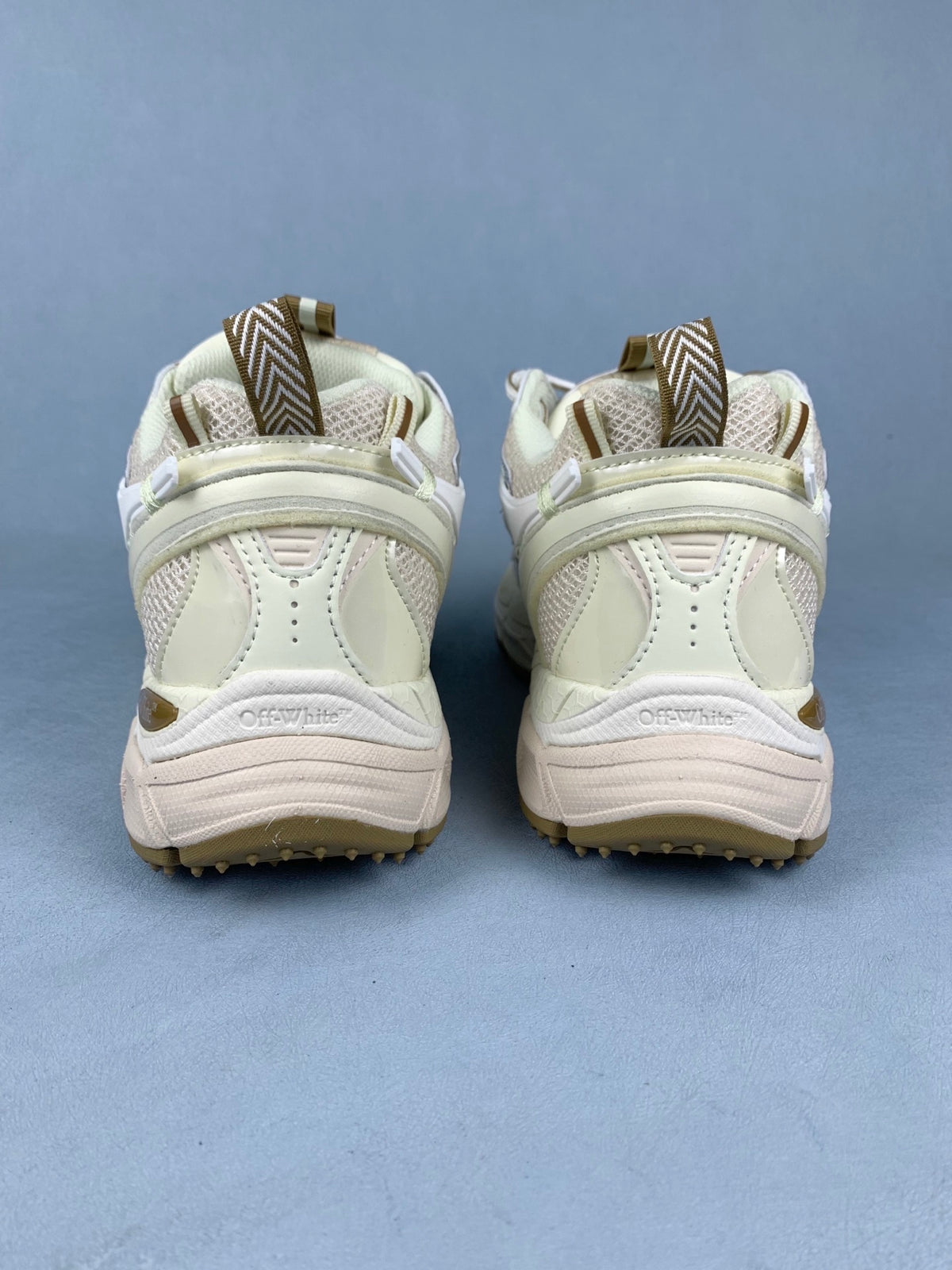 Off-White Beige Sneakers