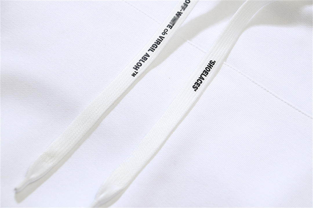 OFF-WHITELogo Print Hoodie - Premium Cotton Streetwear Pullover