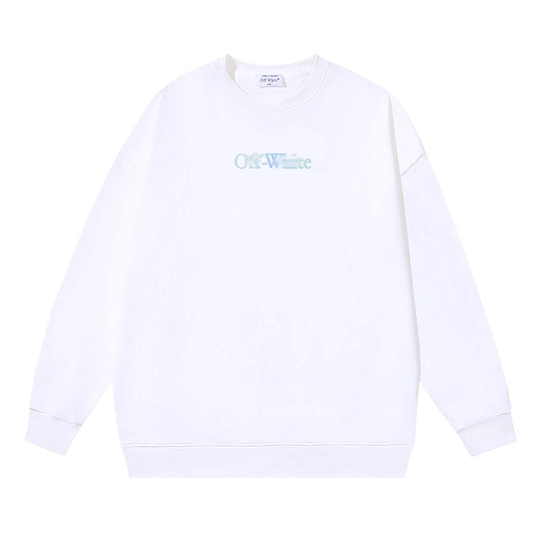OFF-WHITELogo Print Sweatshirt - Premium Cotton Streetwear Essential