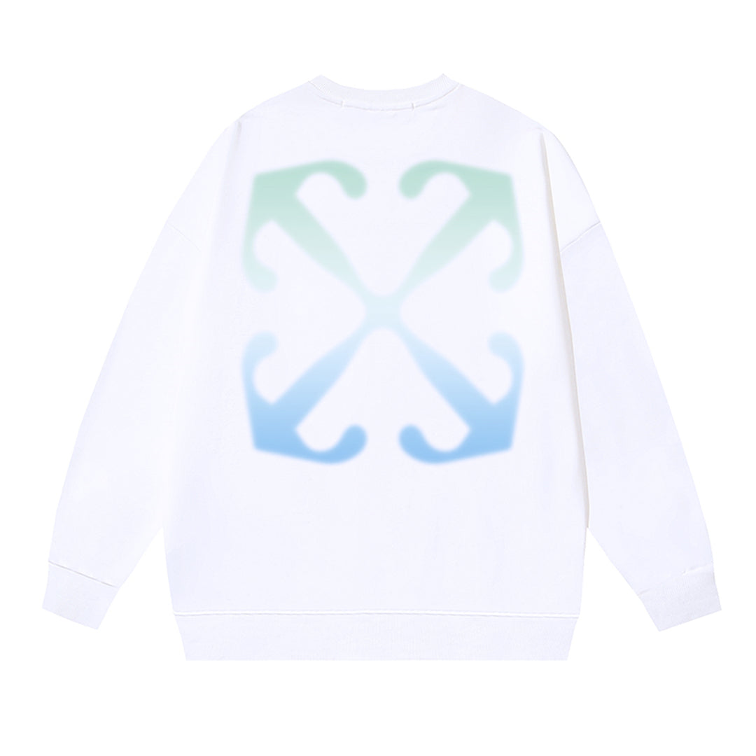 OFF-WHITELogo Print Sweatshirt - Premium Cotton Streetwear Essential
