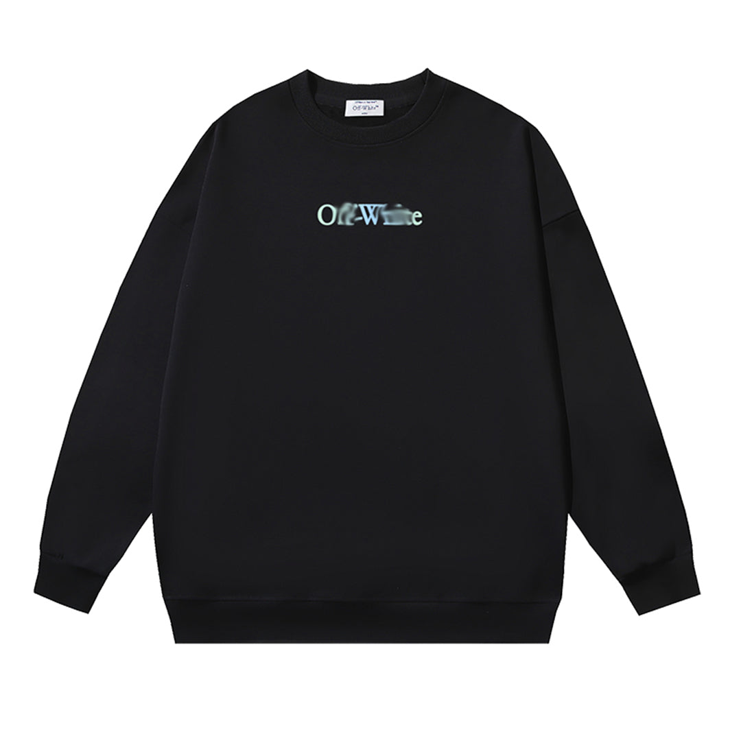 OFF-WHITELogo Print Sweatshirt - Premium Cotton Streetwear Essential