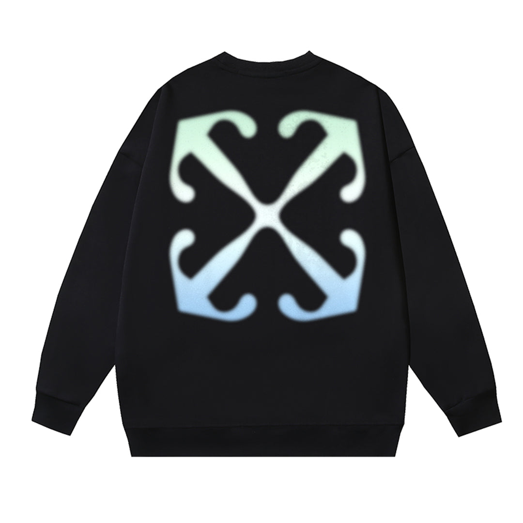 OFF-WHITELogo Print Sweatshirt - Premium Cotton Streetwear Essential