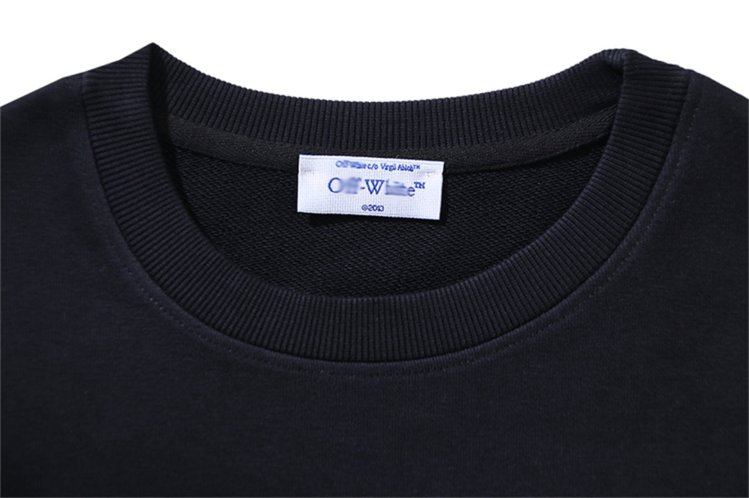 OFF-WHITELogo Print Sweatshirt - Premium Cotton Streetwear Essential