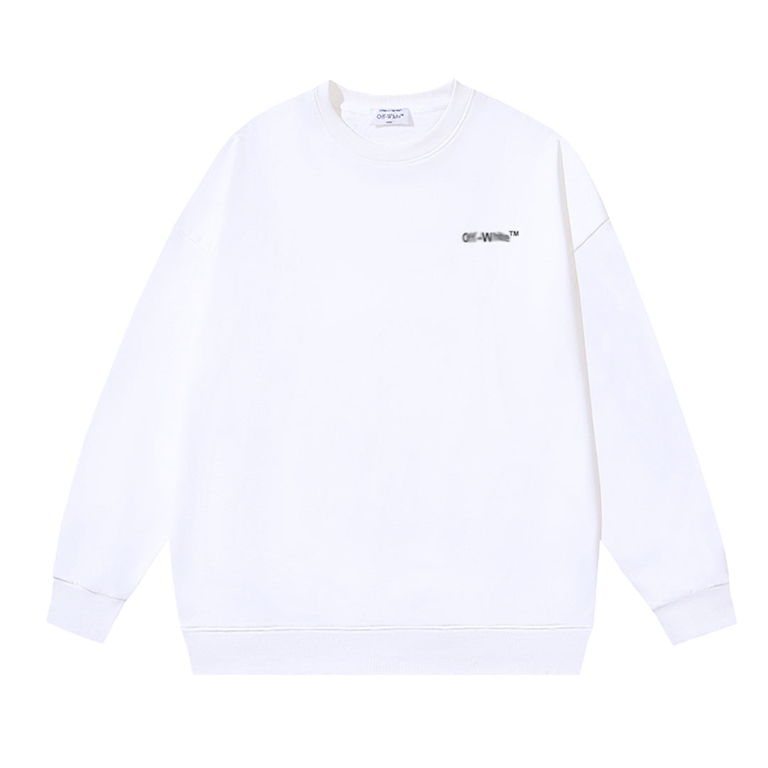 OFF-WHITELogo Print Sweatshirt - Premium Cotton Streetwear Essential