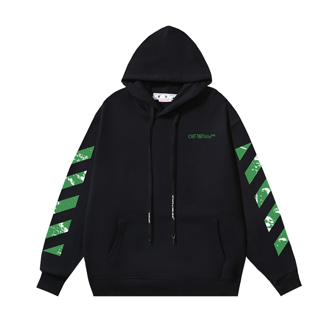 OFF-WHITELogo Print Hoodie - Premium Cotton Streetwear Pullover