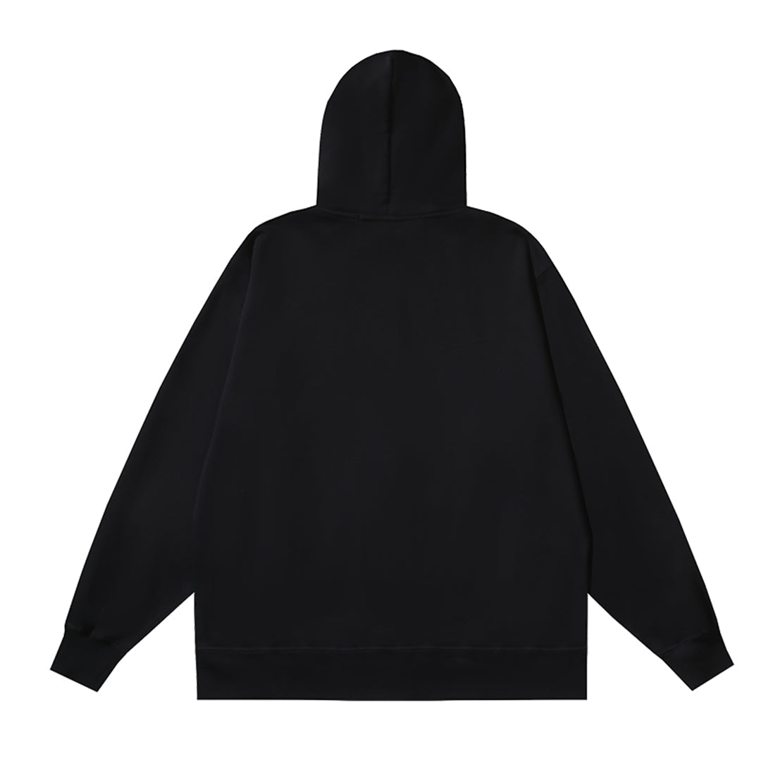 OFF-WHITELogo Print Hoodie Jacket - Premium Cotton Streetwear Hybrid