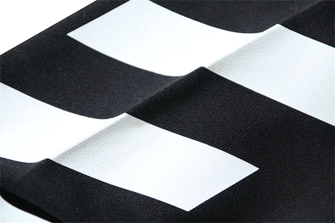 OFF-WHITELogo Print Hoodie Jacket - Premium Cotton Streetwear Hybrid