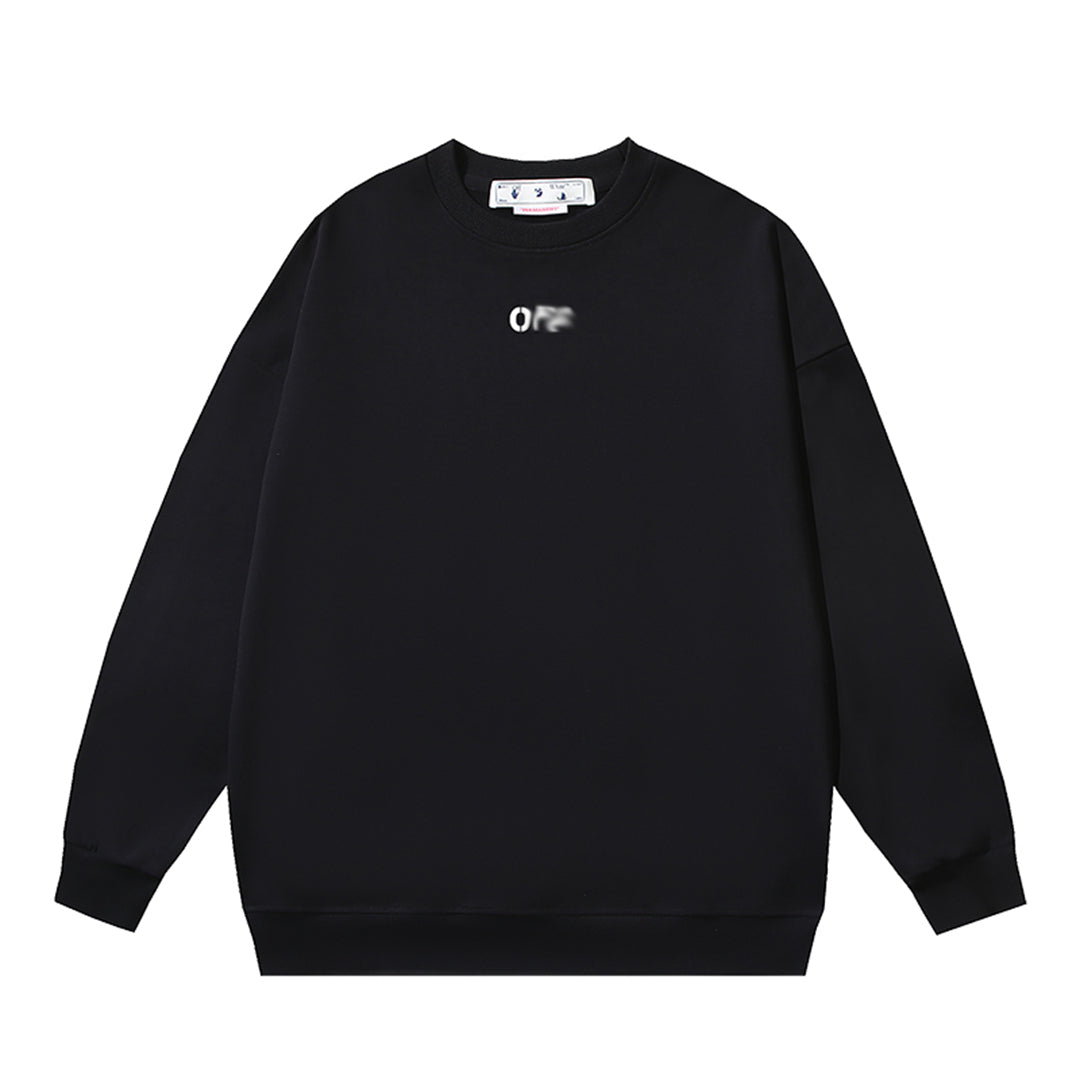 OFF-WHITELogo Print Sweatshirt - Premium Cotton Streetwear Essential