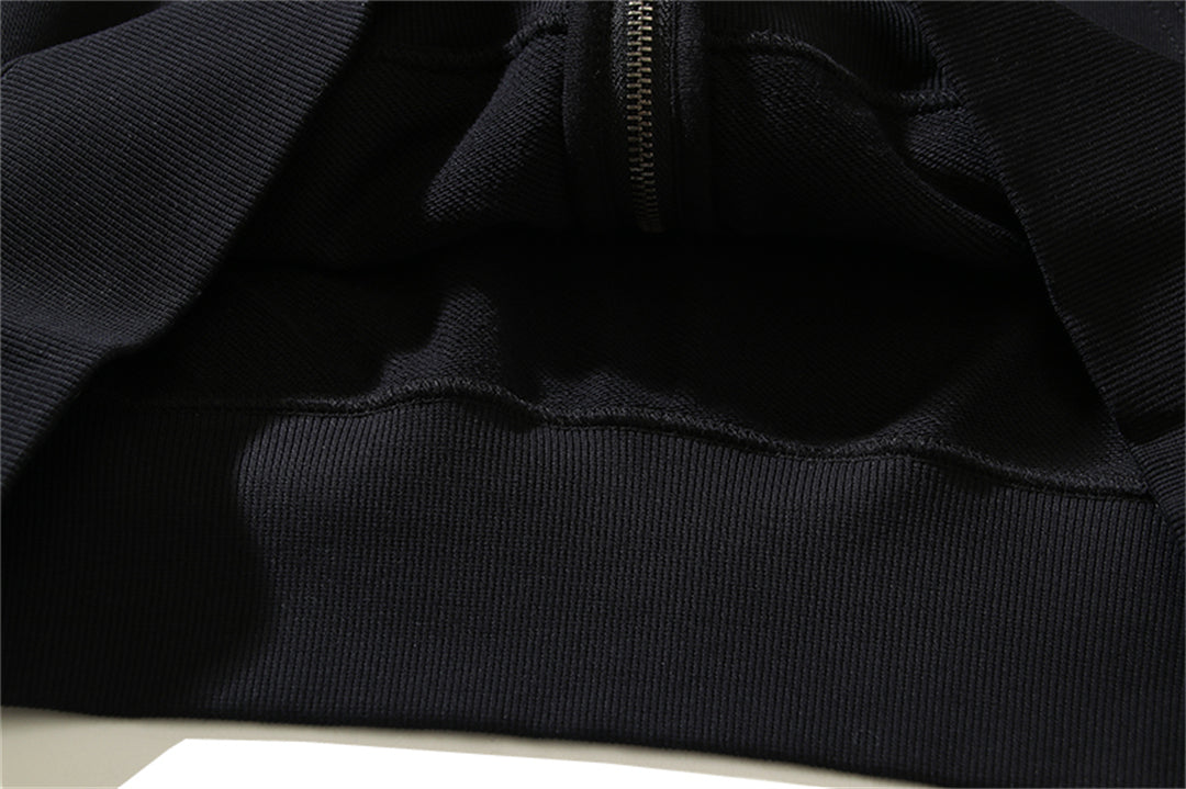 OFF-WHITELogo Print Hoodie Jacket - Premium Cotton Streetwear Hybrid