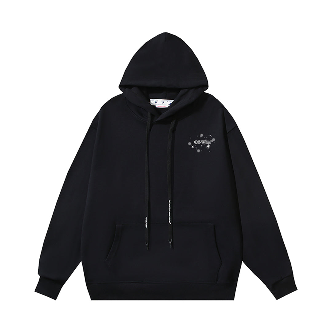 OFF-WHITELogo Print Hoodie - Premium Cotton Pullover