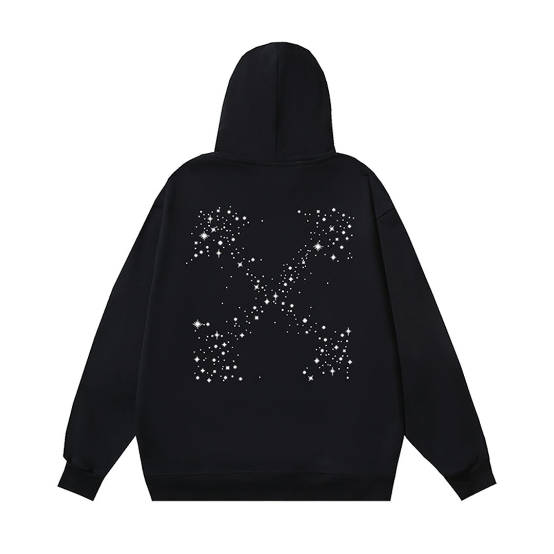 OFF-WHITELogo Print Hoodie - Premium Cotton Pullover