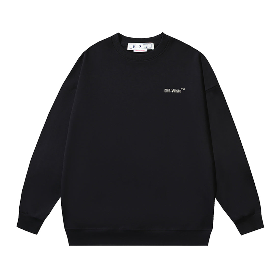OFF-WHITELogo Print Sweatshirt - Premium Cotton Pullover