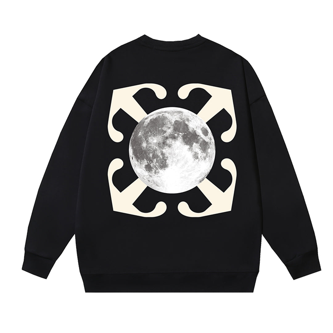 OFF-WHITELogo Print Sweatshirt - Premium Cotton Pullover