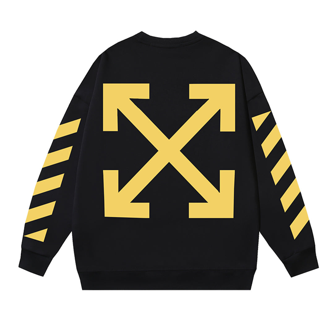 OFF-WHITELogo Print Sweatshirt - Premium Cotton Pullover