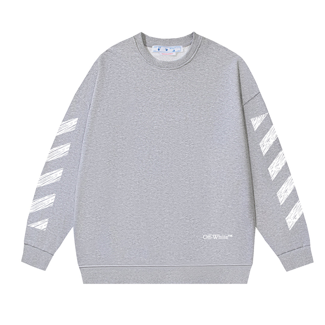 OFF-WHITELogo Print Sweatshirt - Premium Cotton Pullover
