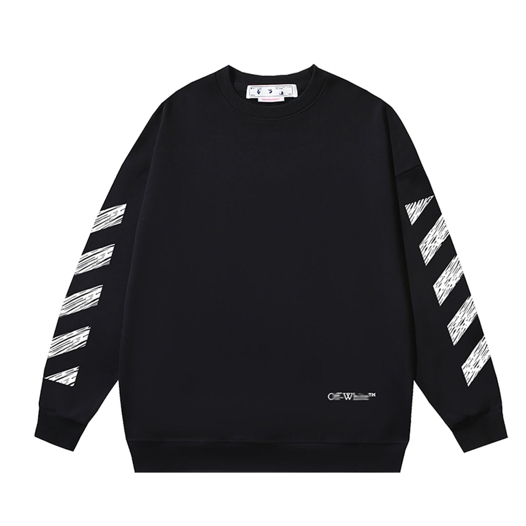 OFF-WHITELogo Print Sweatshirt - Premium Cotton Pullover
