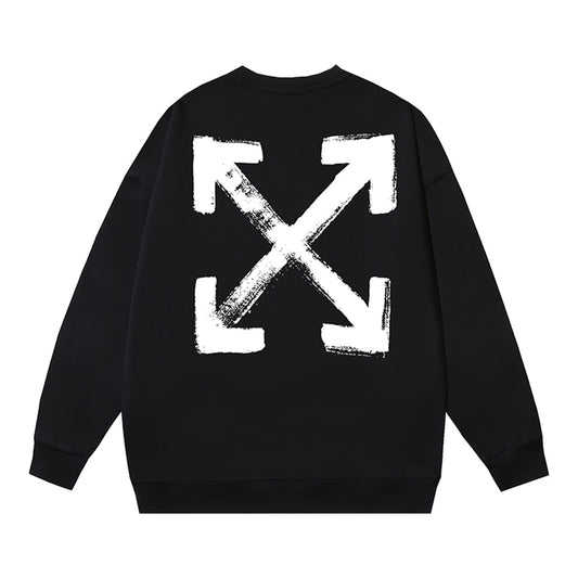 OFF-WHITELogo Print Sweatshirt - Premium Cotton Pullover