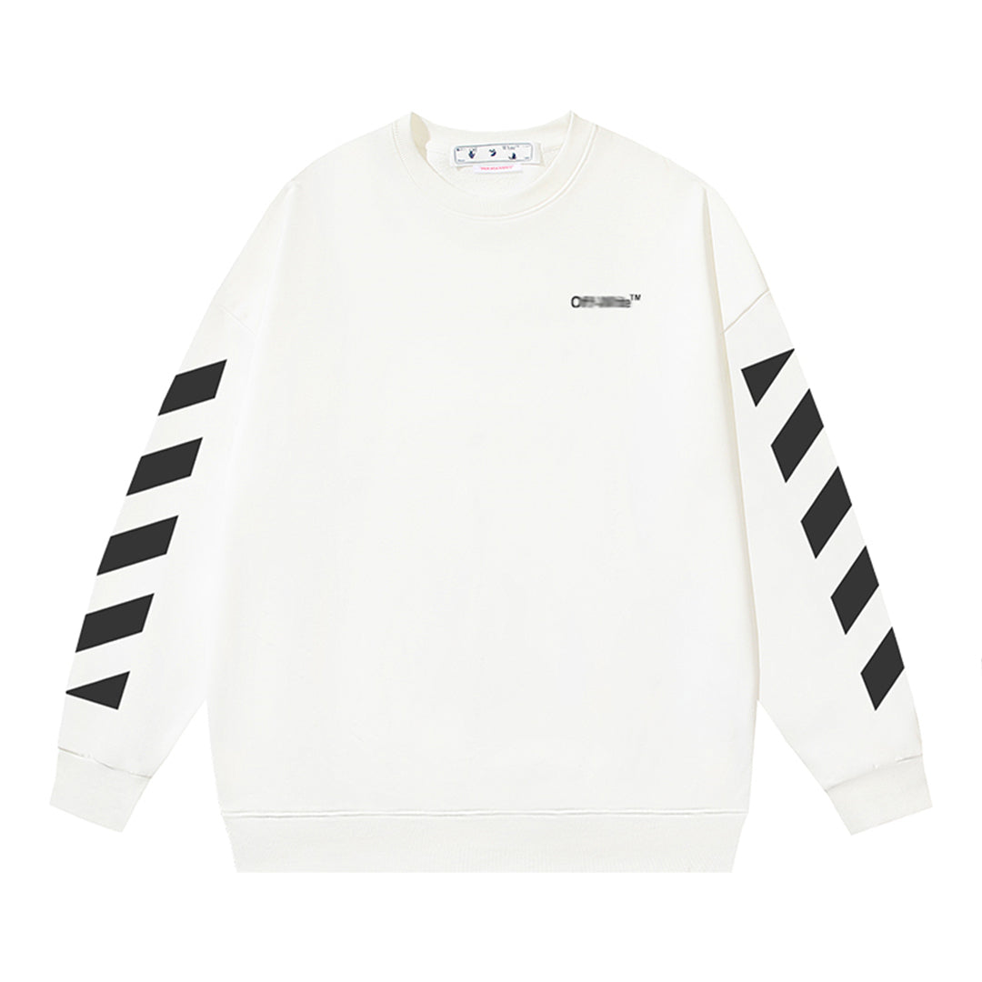 OFF-WHITELogo Print Sweatshirt - Premium Cotton Pullover