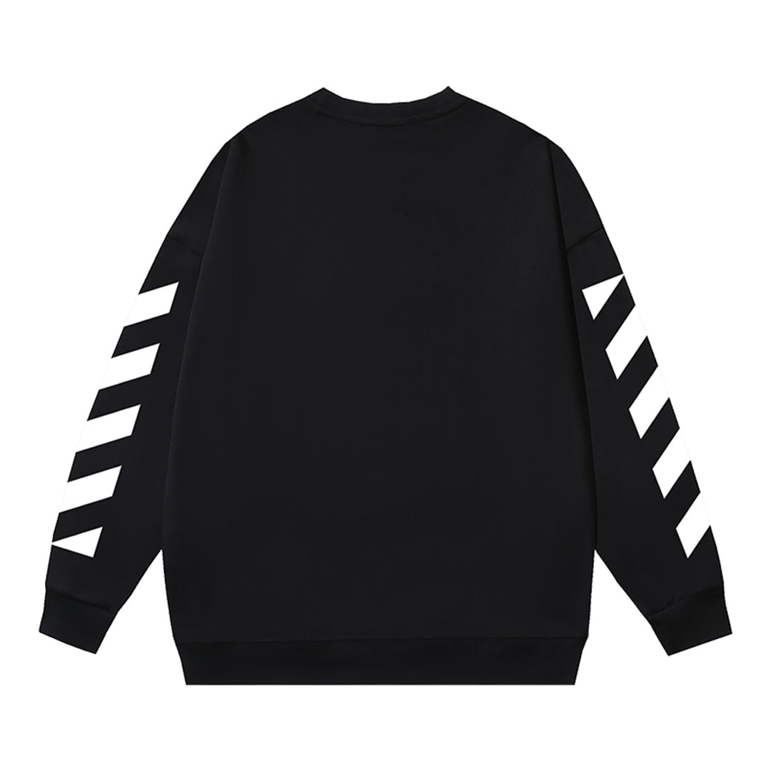 OFF-WHITELogo Print Sweatshirt - Premium Cotton Pullover
