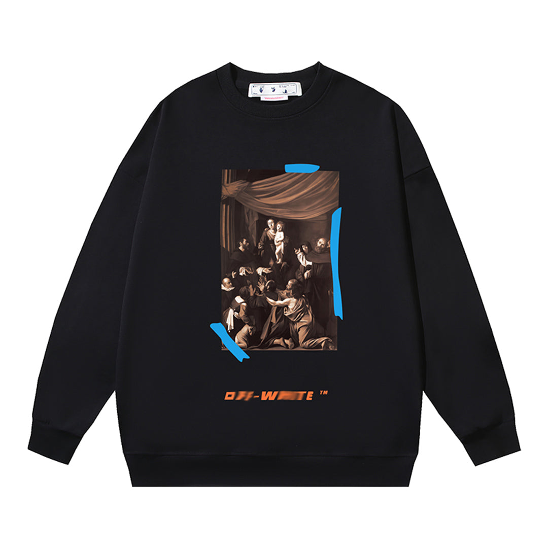 OFF-WHITEArrow Logo Oversized Sports Sweatshirt