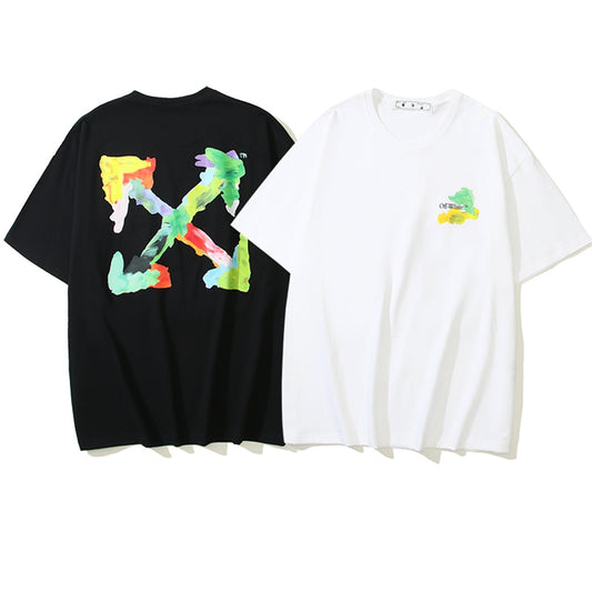 OFF-Whlte Arrow logo print T-shirt#3
