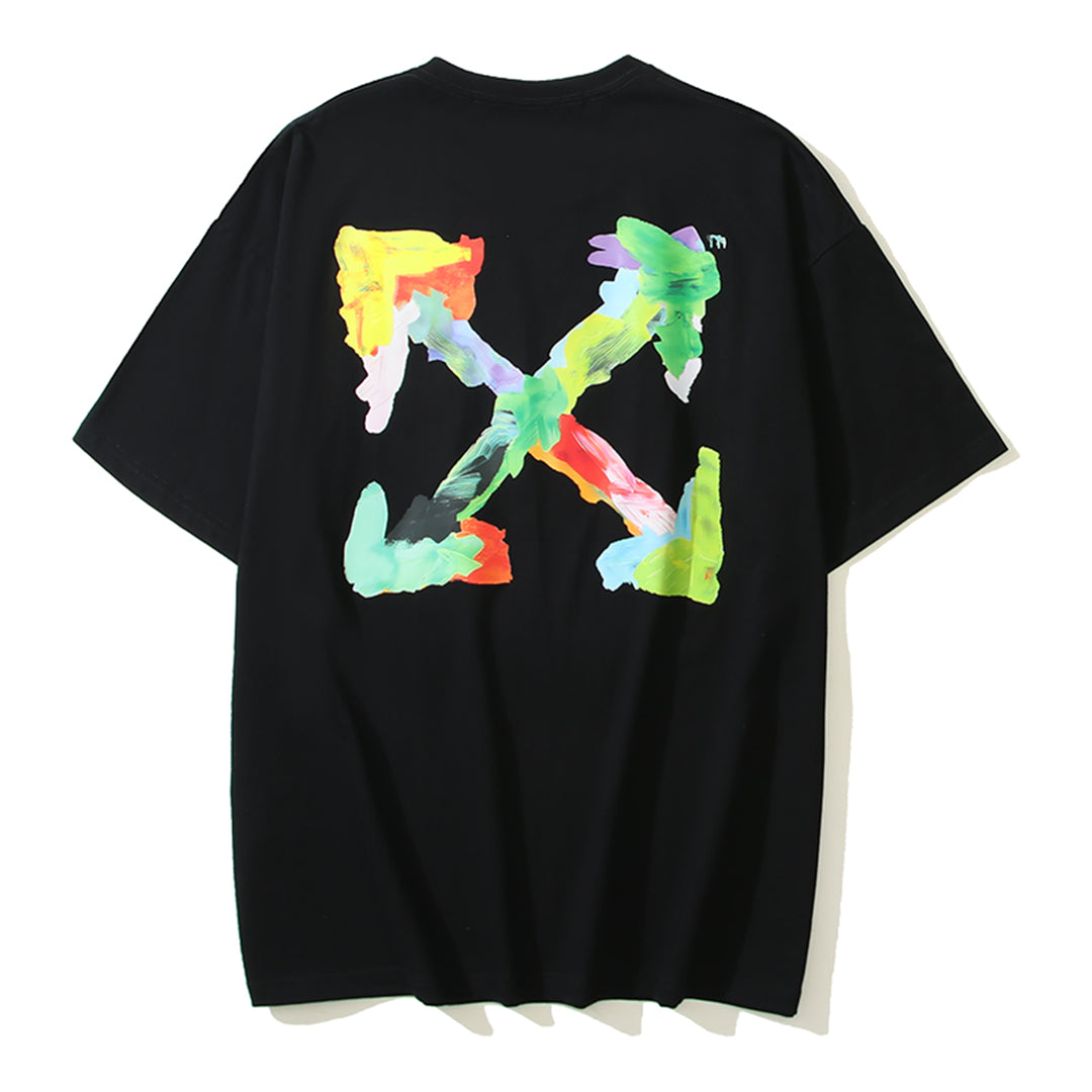 OFF-WHITELogo Print Cotton T-Shirt - Signature Streetwear Essential