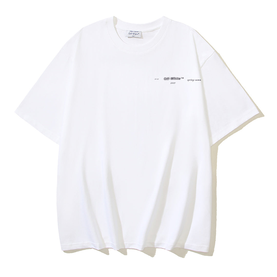 OFF-WHITEArrow Logo Print T-Shirt - Statement Piece