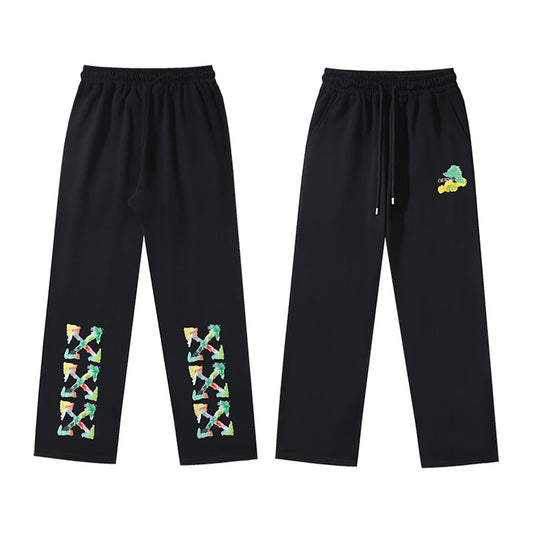 OFF Logo Print Sweatpants