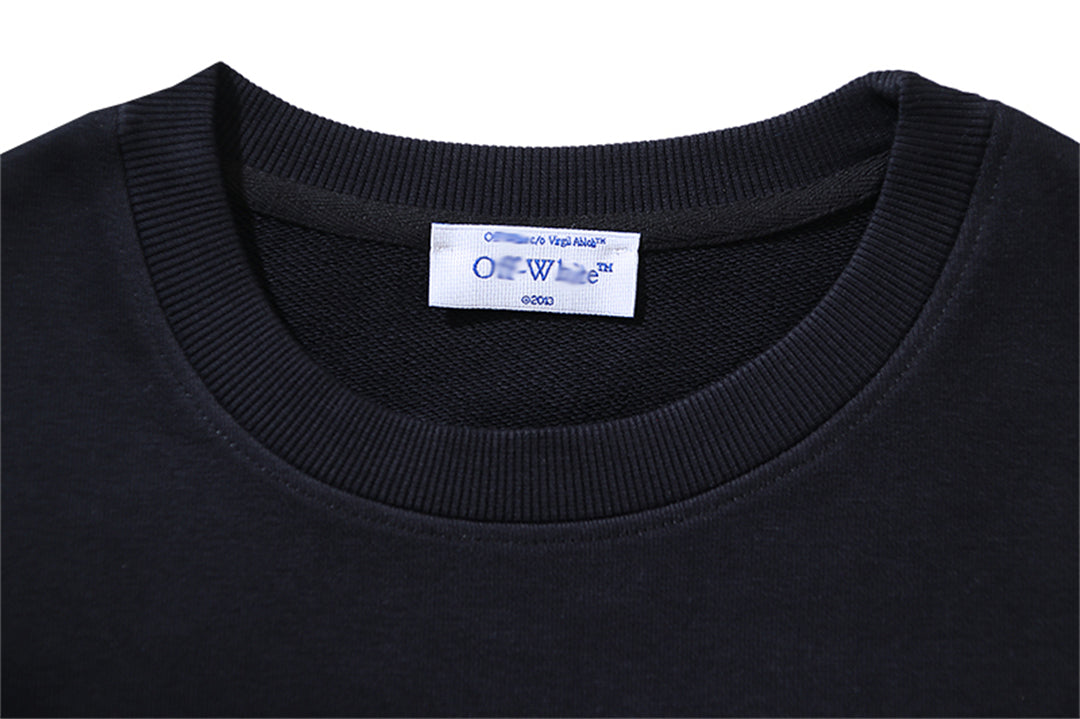 OFF-WHITELogo Print Sweatshirt - Premium Cotton Streetwear Essential