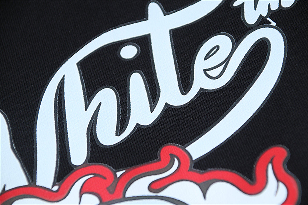 OFF-WHITELogo Print Hoodie Jacket - Premium Cotton Streetwear Hybrid