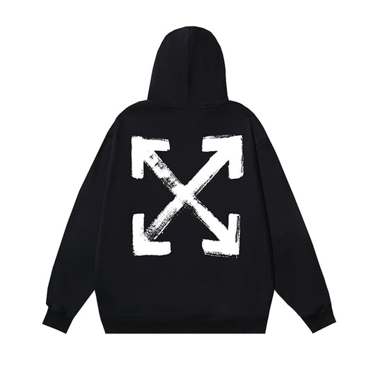 OFF Logo Print Hoodie