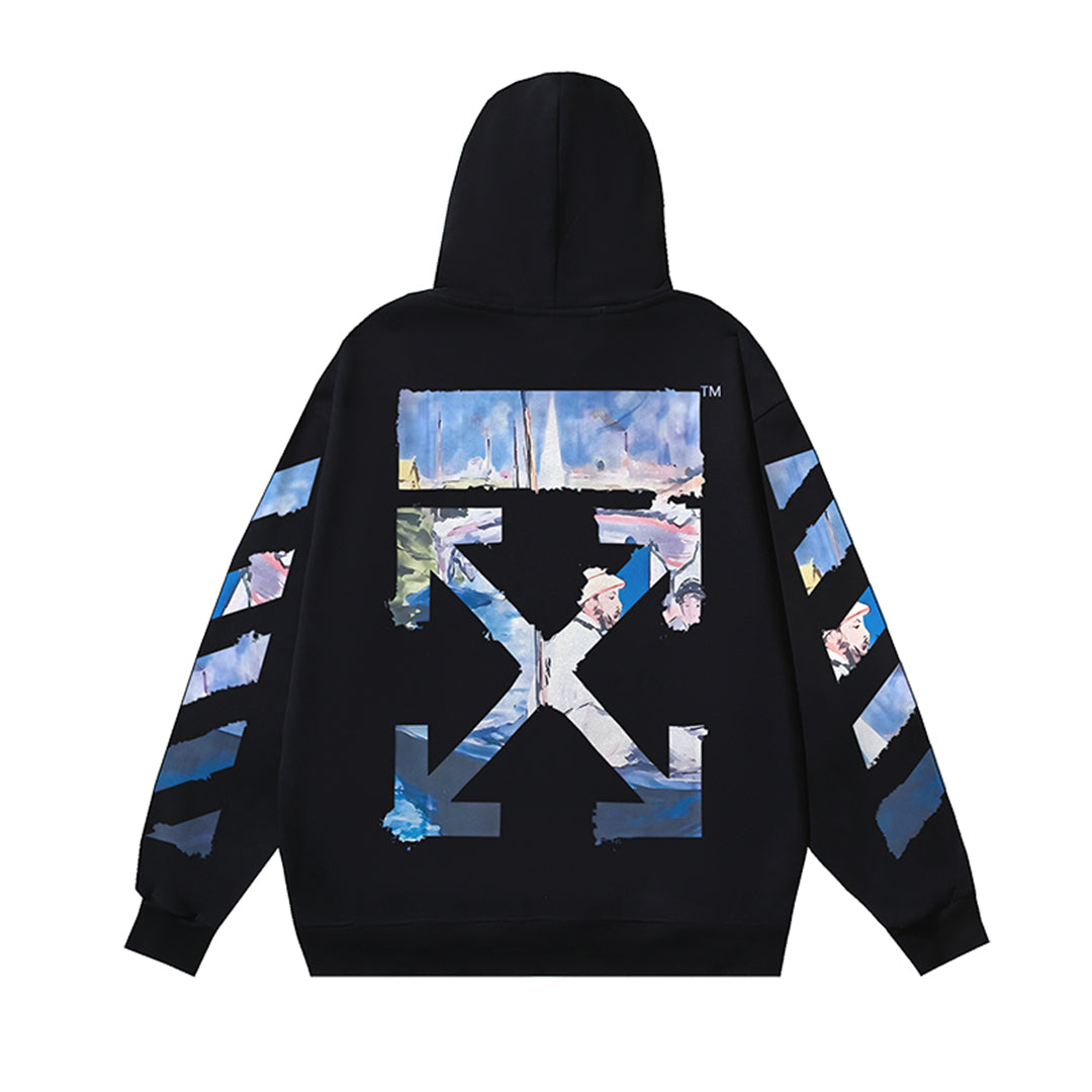 OFF-WHITELogo Print Sweatshirt - Premium Cotton Casual Streetwear