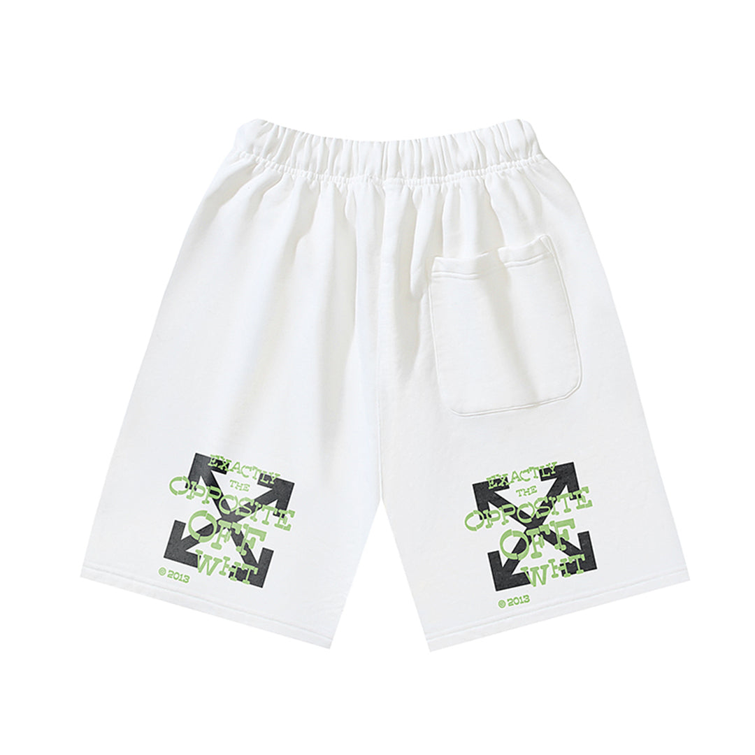 OFF-Whlte arrow print shorts#2
