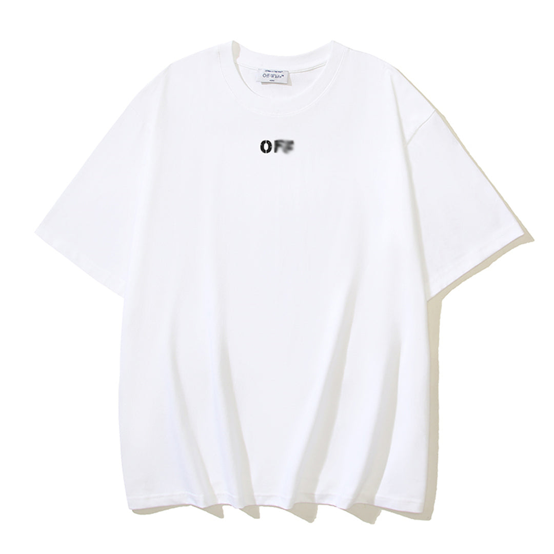 OFF-WHITE Dragon Print Cotton T-Shirt