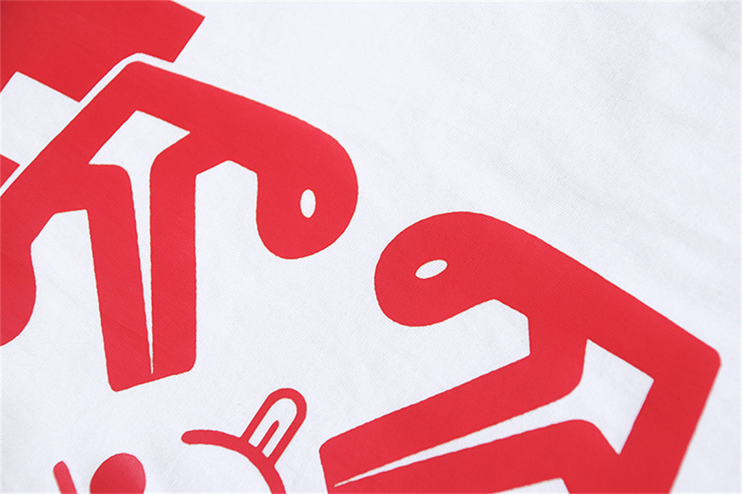 OFF-WHITE Logo Letter Cotton T-Shirt