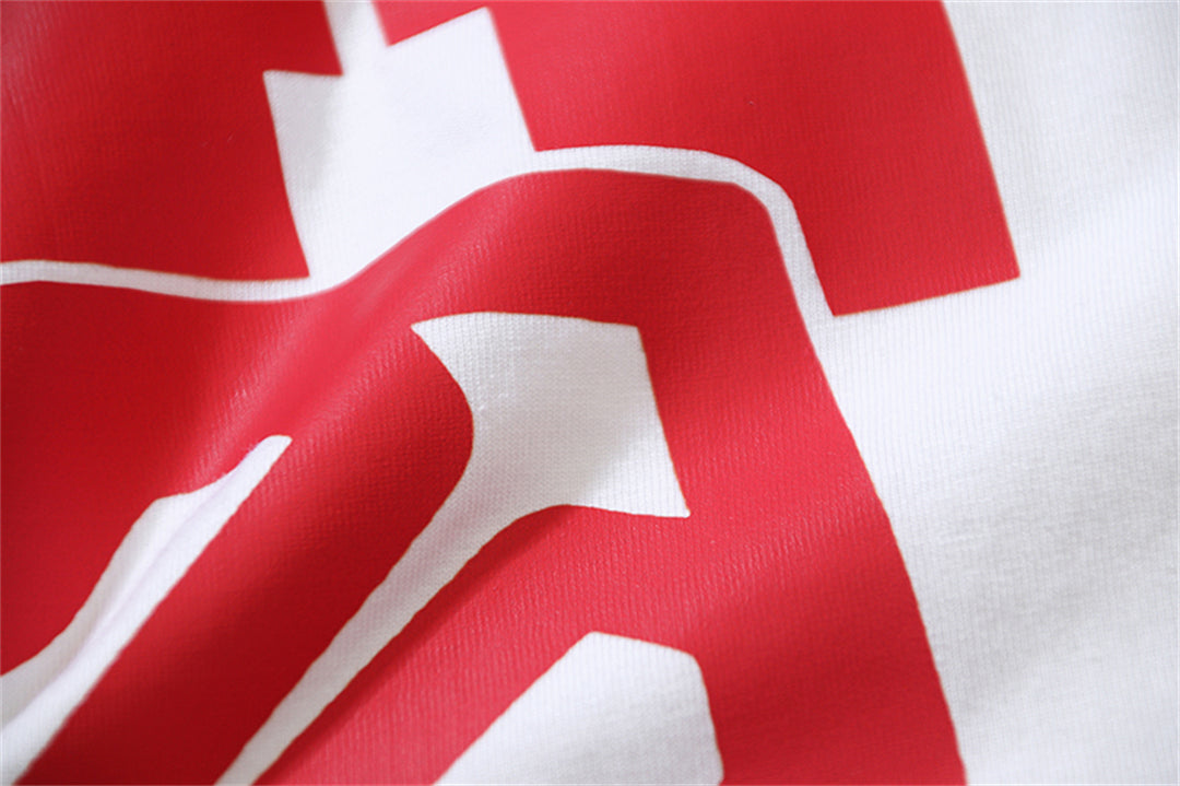 OFF-WHITE Logo Letter Cotton T-Shirt