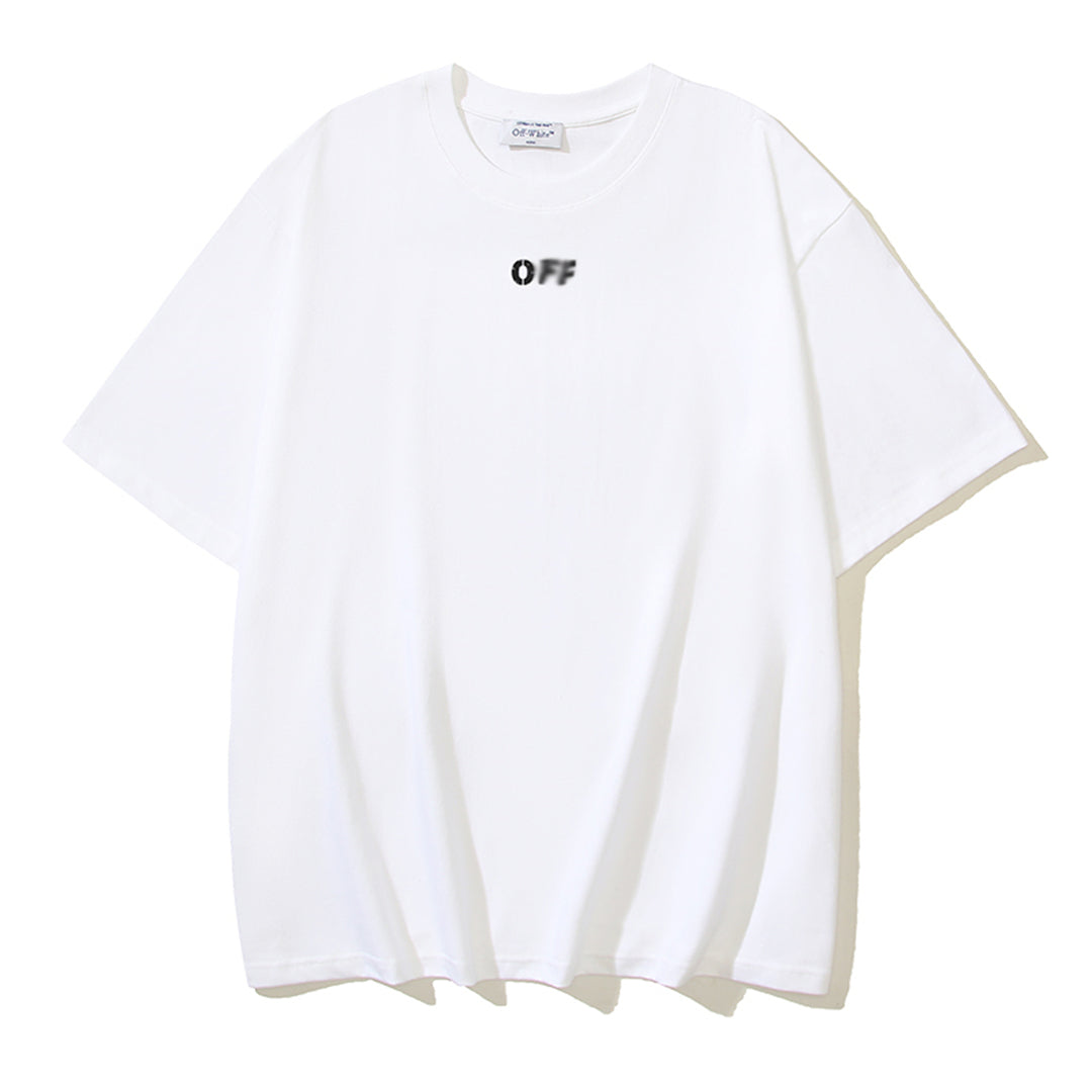 OFF-WHITE Sun Print Cotton T-Shirt