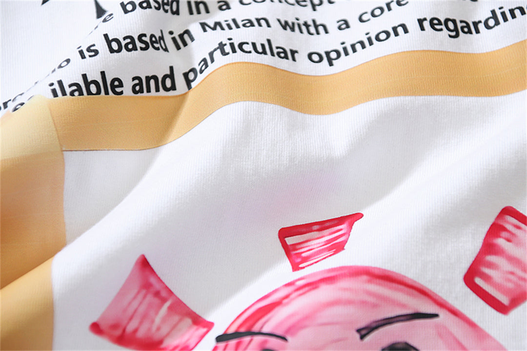 OFF-WHITE Sun Print Cotton T-Shirt