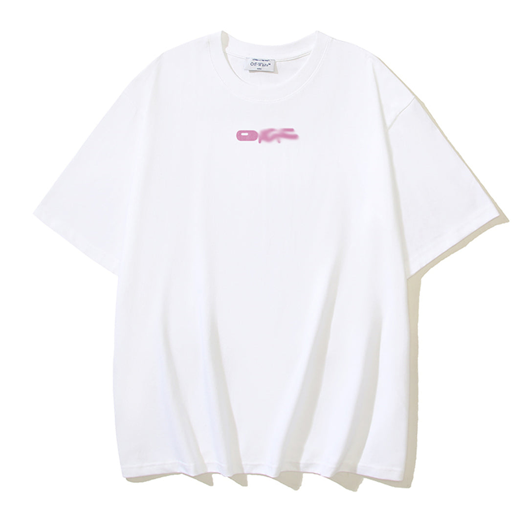 OFF-WHITE Dragon Print Cotton T-Shirt