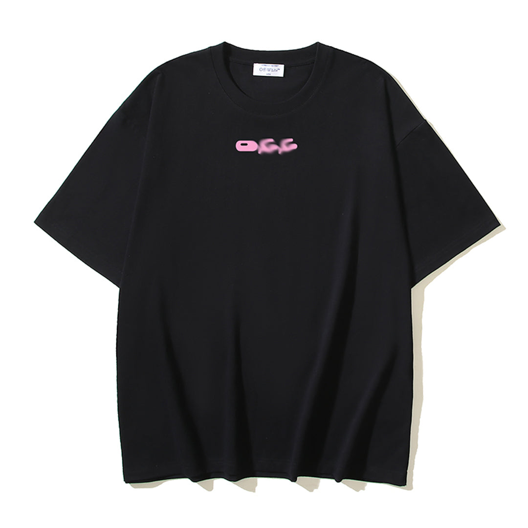 OFF-WHITE Dragon Print Cotton T-Shirt