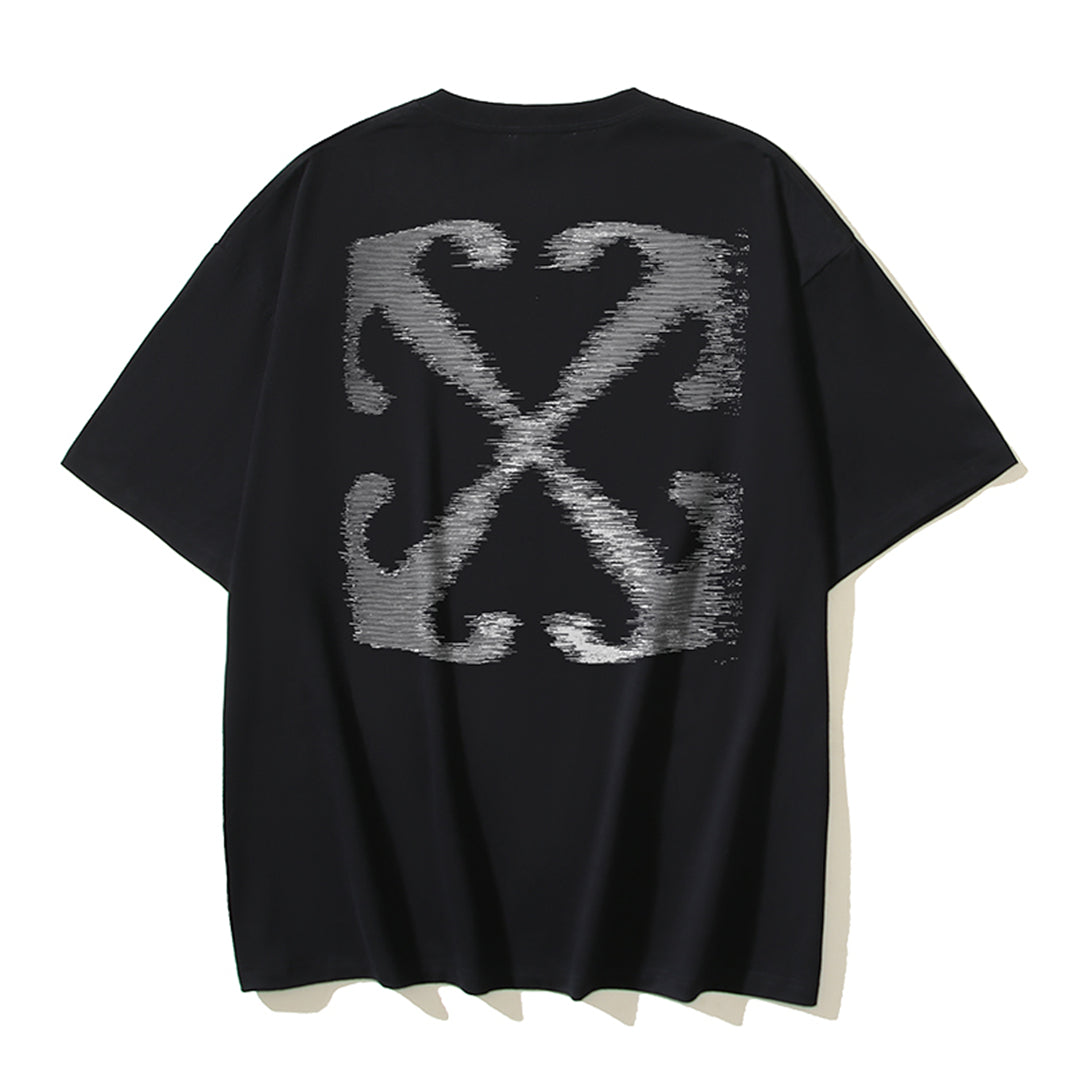 OFF-WHITE Logo Print Cotton T-Shirt