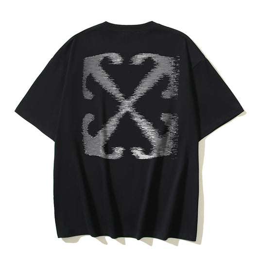 OFF-WHITE Logo Print Cotton T-Shirt