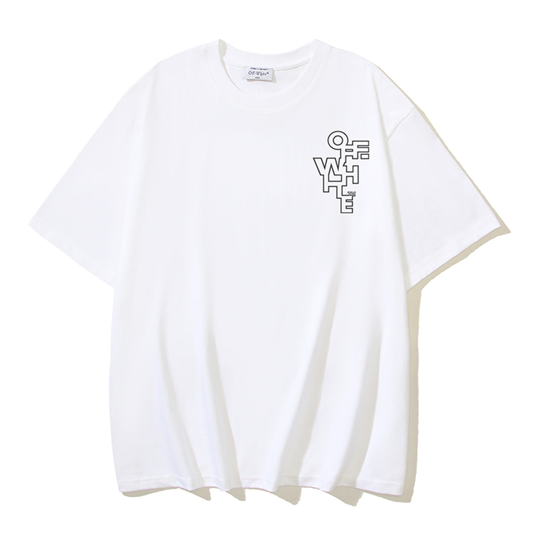 OFF-WHITELogo Print Cotton T-Shirt