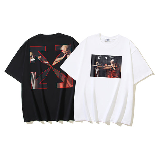 OFF-WHITEArrow Logo Cotton T-Shirt - Core Collection
