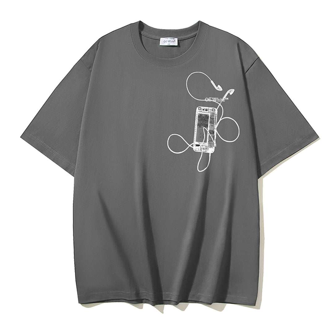 OFF-WHITELogo Print Cotton T-Shirt