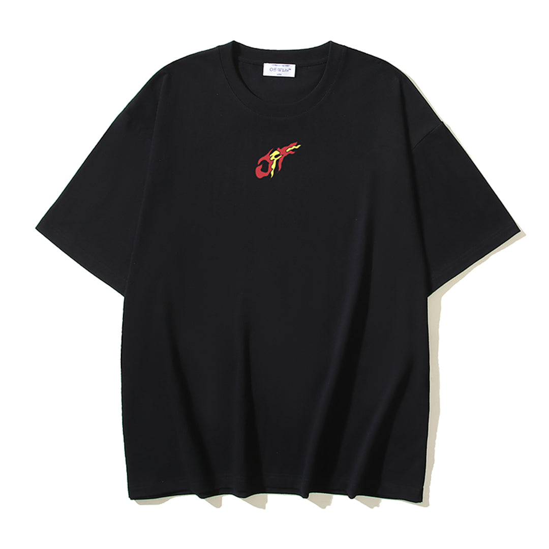 OFF-WHITEDragon Print Cotton T-Shirt