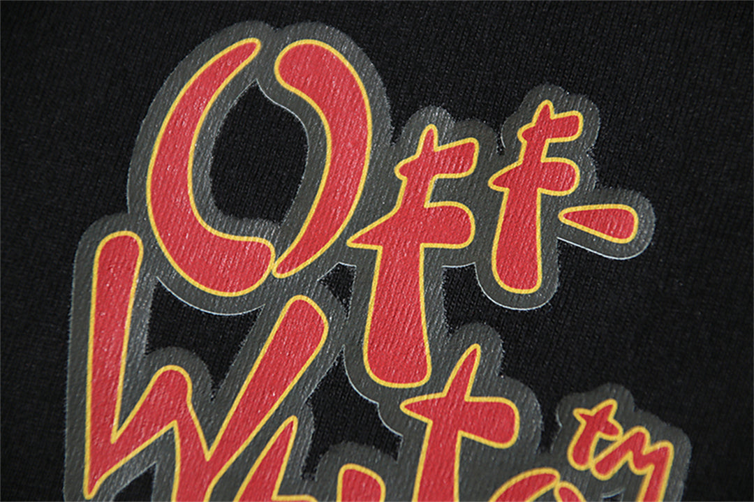 OFF-WHITECloud Print Cotton T-Shirt
