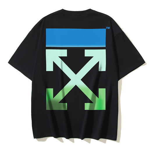 OFF-Whlte Arrow Logo Cotton T-shirt#1005