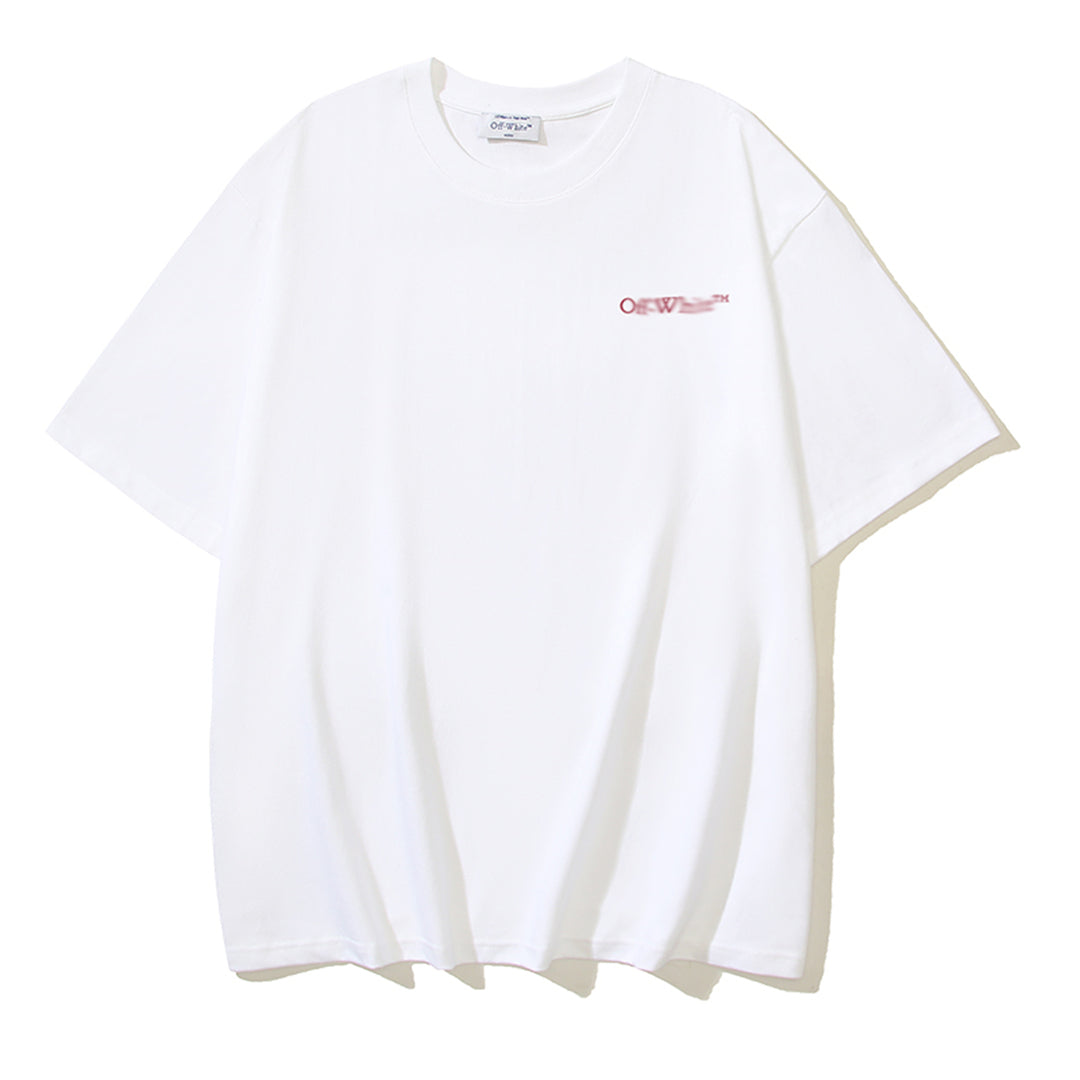 OFF-WHITEArrow Logo Cotton T-Shirt - Color Block Edition